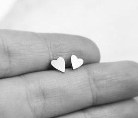 Sterling Silver Heart Earrings